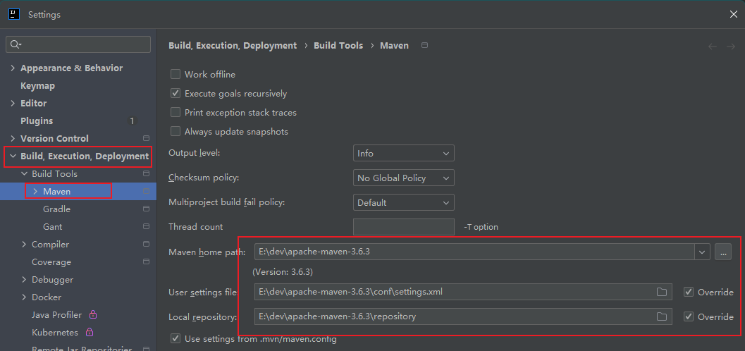 xugu-druid-demo项目Maven设置
