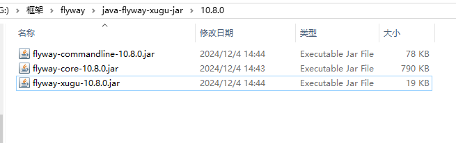 flyway的jar包